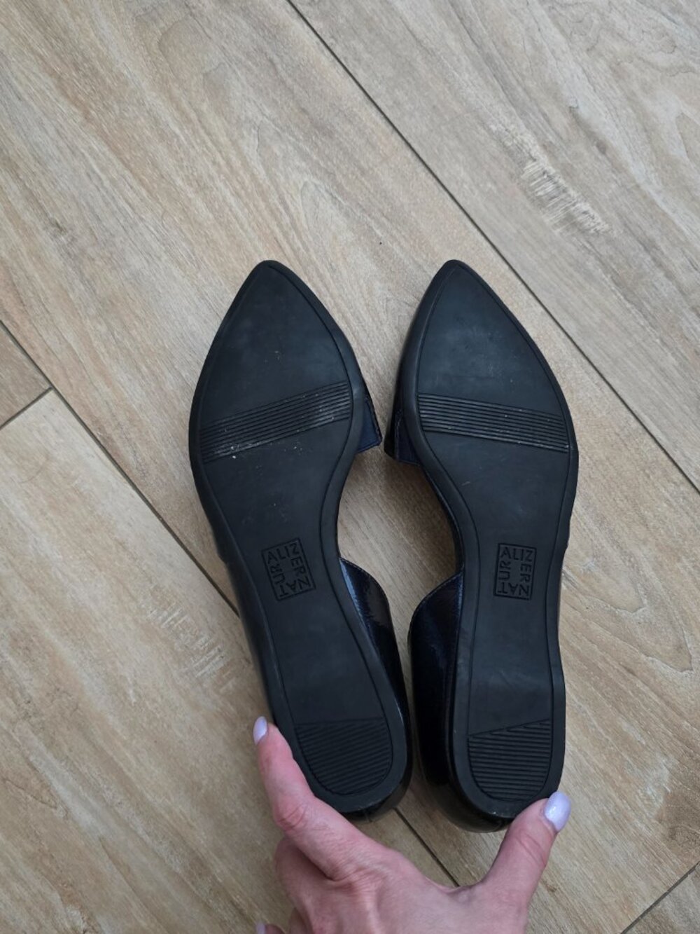 Naturalizer Women's Tamara Pointed Toe Flats size 9M NEW! Navy - Picture 4 of 7
